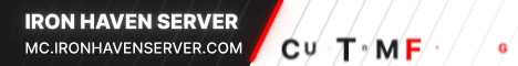 Iron Haven Server banner Iron Haven Server Minecraft server banner