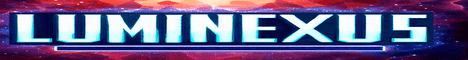 Luminexus Network banner Luminexus Network Minecraft server banner