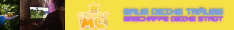 CloudyMC banner CloudyMC Minecraft server banner