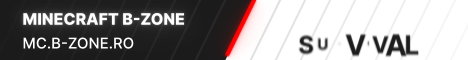 Minecraft B-Zone banner Minecraft B-Zone Minecraft server banner