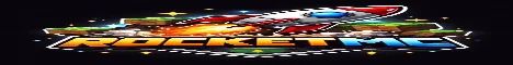 ROCKETMC banner ROCKETMC Minecraft server banner