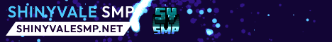 Shinyvale SMP banner Shinyvale SMP Minecraft server banner