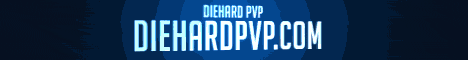 Diehard PVP banner Diehard PVP Minecraft server banner