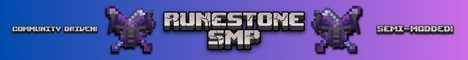 RuneStoneSMP banner RuneStoneSMP Minecraft server banner