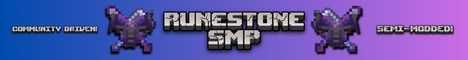 RuneStoneSMP banner RuneStoneSMP Minecraft server banner