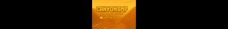 CanyonSMP banner CanyonSMP Minecraft server banner