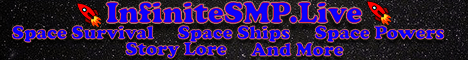 Infinite SMP banner Infinite SMP Minecraft server banner