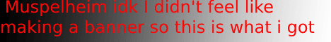 Muspelheim banner Muspelheim Minecraft server banner