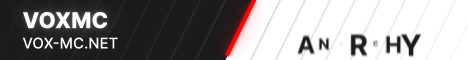 VoxMC banner VoxMC Minecraft server banner