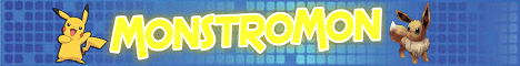 MonstroMon Pixelmon 3.4 banner MonstroMon Pixelmon 3.4 Minecraft server banner