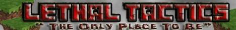 LethalTactics banner LethalTactics Minecraft server banner