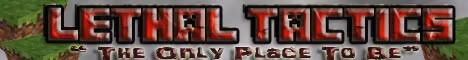 LethalTactics banner LethalTactics Minecraft server banner