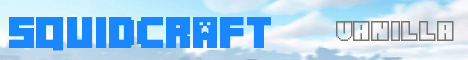 SquidCraft banner SquidCraft Minecraft server banner