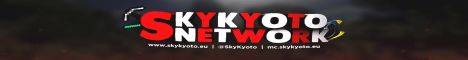 SkyKyoto Network banner SkyKyoto Network Minecraft server banner
