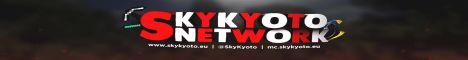SkyKyoto Network banner SkyKyoto Network Minecraft server banner