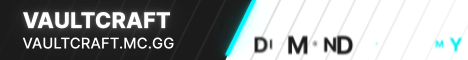 Vaultcraft banner Vaultcraft Minecraft server banner