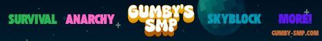 Gumby SMP banner Gumby SMP Minecraft server banner