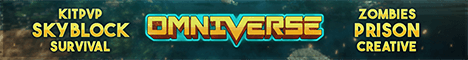 Omniverse banner Omniverse Minecraft server banner