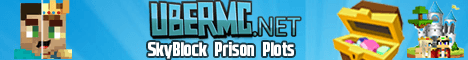 UberMC.net banner UberMC.net Minecraft server banner