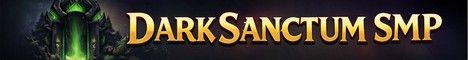 DarkSanctum SMP banner DarkSanctum SMP Minecraft server banner