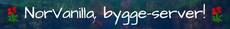 NorVanilla banner NorVanilla Minecraft server banner