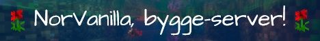 NorVanilla banner NorVanilla Minecraft server banner