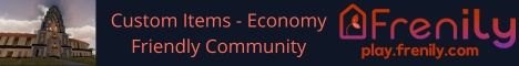 Frenily banner Frenily Minecraft server banner