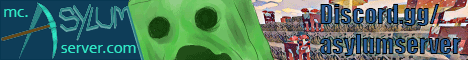 Asylum banner Asylum Minecraft server banner