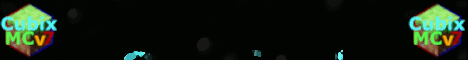 CubixMCv7 banner CubixMCv7 Minecraft server banner