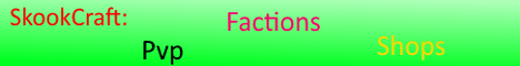 SkookCraft banner SkookCraft Minecraft server banner