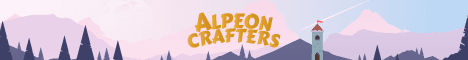 Alpeon Crafters banner Alpeon Crafters Minecraft server banner