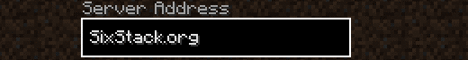 SixStack banner SixStack Minecraft server banner