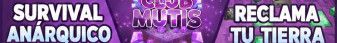 Club Mutis banner Club Mutis Minecraft server banner