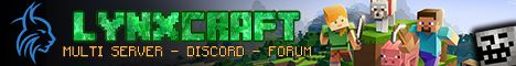 MC.LynxCraft.FUN banner MC.LynxCraft.FUN Minecraft server banner
