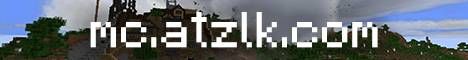 mc.atzlk.com banner mc.atzlk.com Minecraft server banner