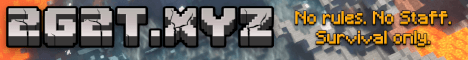 2G2T Survival Anarchy banner 2G2T Survival Anarchy Minecraft server banner