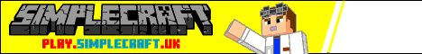 SimpleCraft banner SimpleCraft Minecraft server banner