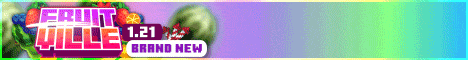 FruitVille banner FruitVille Minecraft server banner