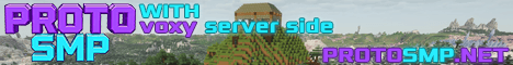 ProtoSMP banner ProtoSMP Minecraft server banner