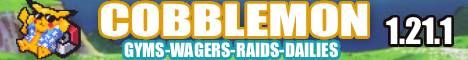 Cobblemon Paradise banner Cobblemon Paradise Minecraft server banner