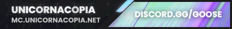 Unicornacopia banner Unicornacopia Minecraft server banner