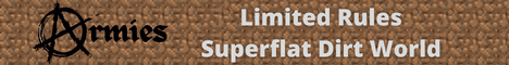 Armies banner Armies Minecraft server banner