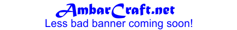 AmbarCraft banner AmbarCraft Minecraft server banner