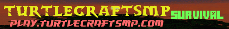 TurtleCraftNetwork banner TurtleCraftNetwork Minecraft server banner