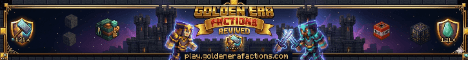 GoldenEra Factions banner GoldenEra Factions Minecraft server banner