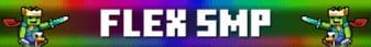 Flex SMP banner Flex SMP Minecraft server banner