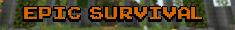 Epic Survival banner Epic Survival Minecraft server banner