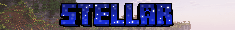 Stellar banner Stellar Minecraft server banner