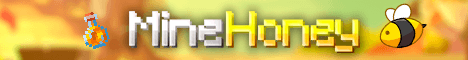 MineHoney banner MineHoney Minecraft server banner