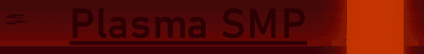 Plasma SMP banner Plasma SMP Minecraft server banner
